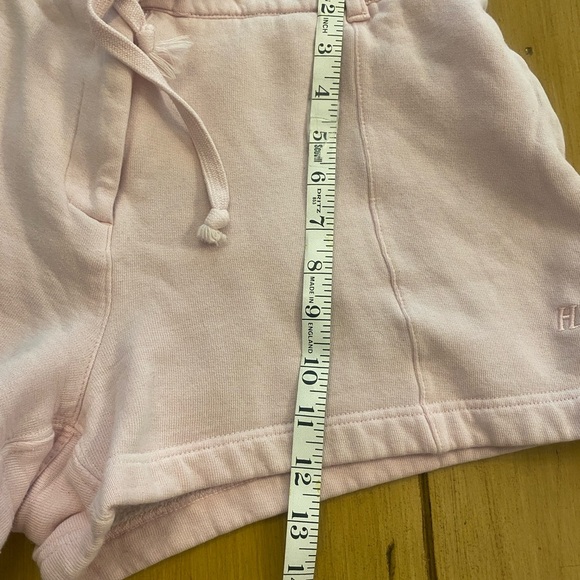 Helmut Lang Women’s Pink Shorts Drawstring zipper pockets size 10 - Picture 6 of 16